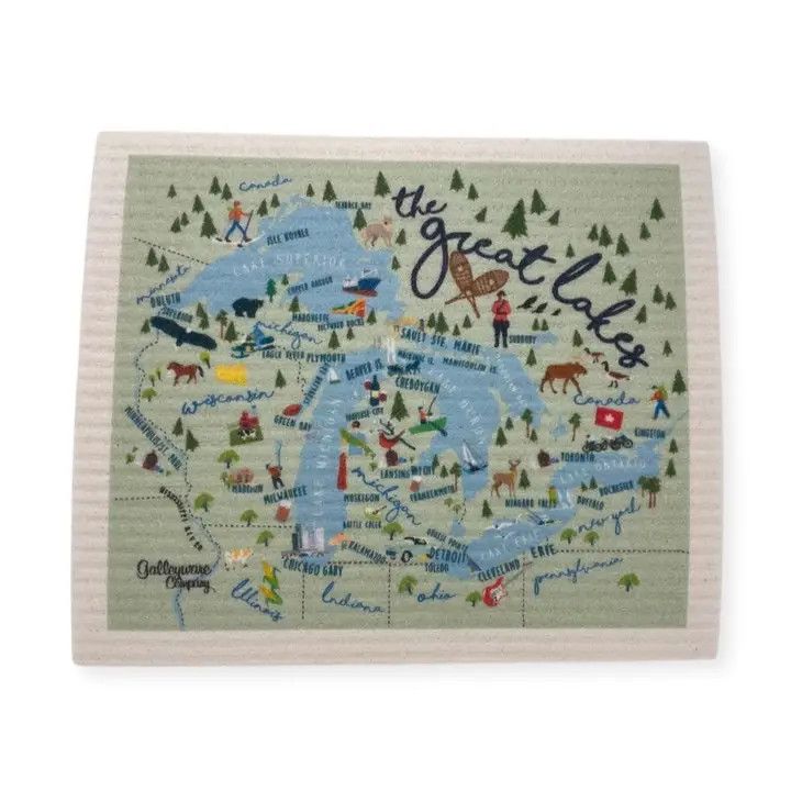 The Great Lakes Swedish Towel