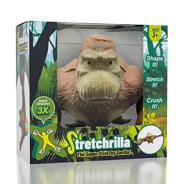Stretchrilla: The Super Stretchy Gorilla - As Seen On Social!