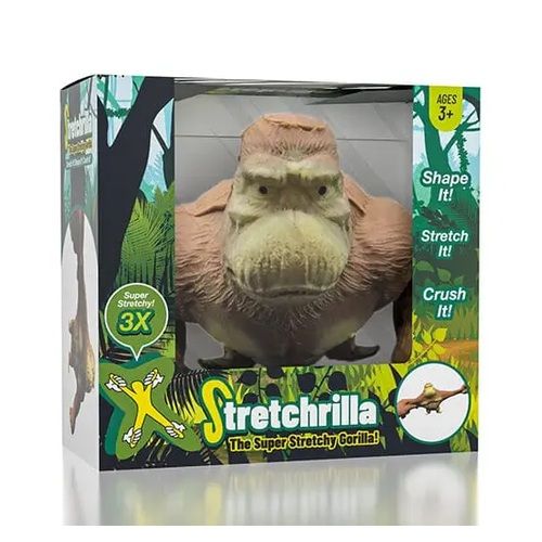 Stretchrilla: The Super Stretchy Gorilla - As Seen On Social!
