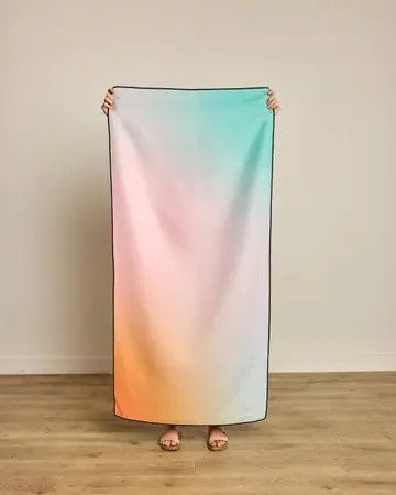 Aura Flow Beach Towel