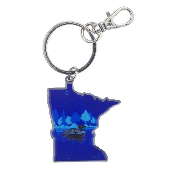 Loon Keychain
