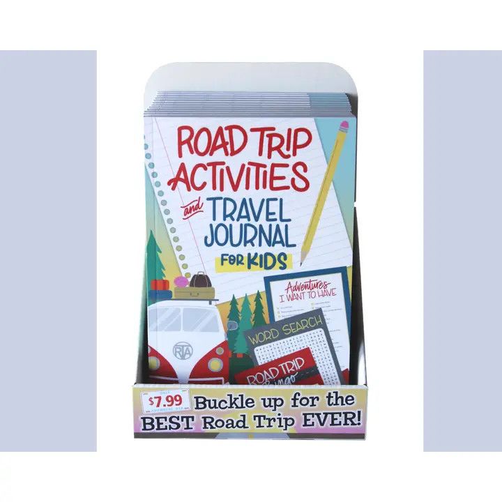 12-Copy Display-Road Trip Activities &amp; Travel Journal