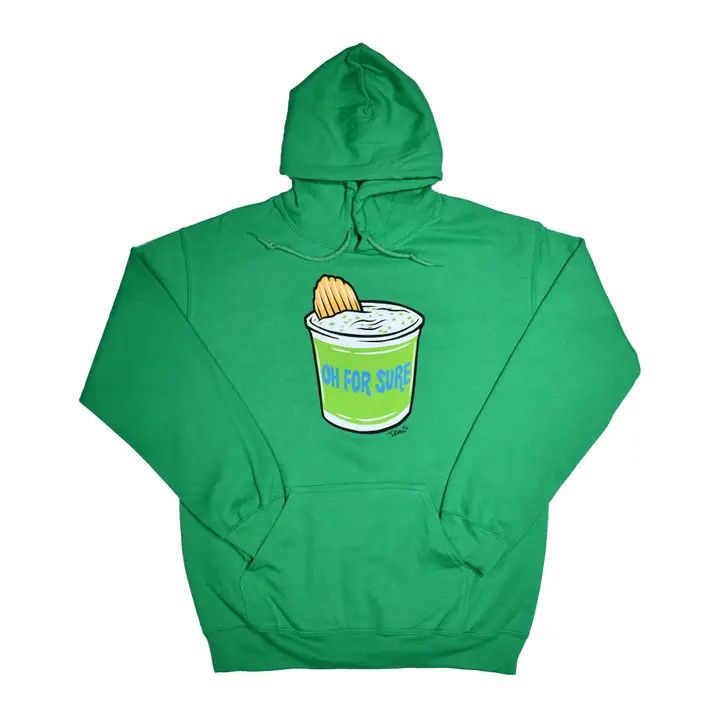 Oh For Sure Heather Green Tee, S