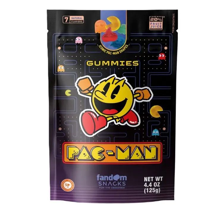 Fandom Snacks Pac-Man Iconic Shaped Gummies 4.4oz