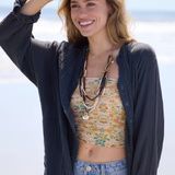 Full Boho Bandeau® Headband - Taupe Mandala
