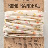 Full Boho Bandeau® Headband - Pastel Floral