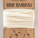 Solid Boho Bandeau® Headband - Cream