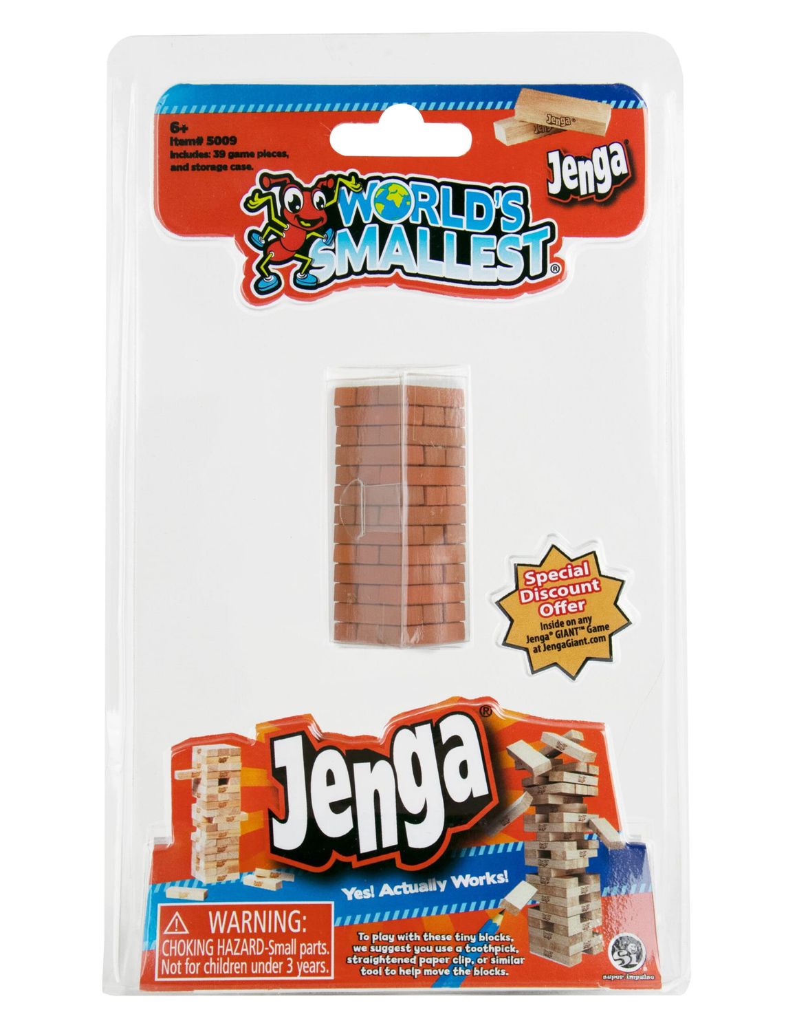 World's Smallest - Jenga