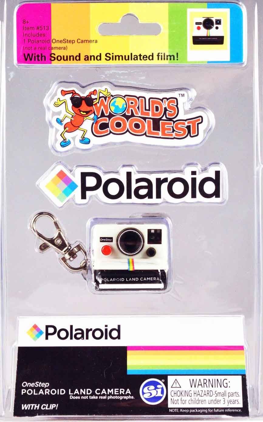 World's Coolest Polaroid Camera keychain