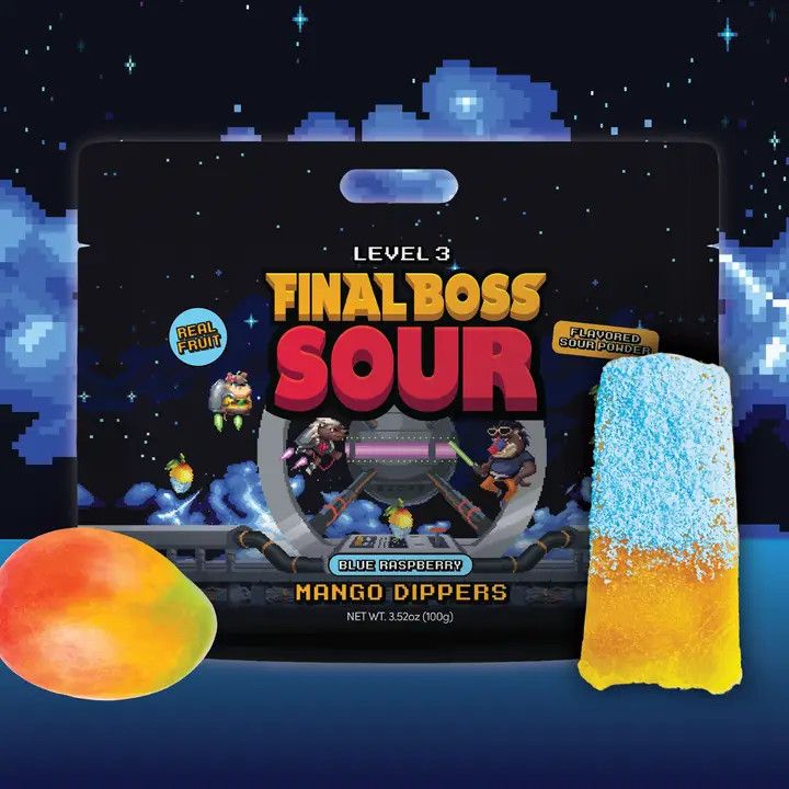 Level 3 Sour Blue Razz Mango Dippers