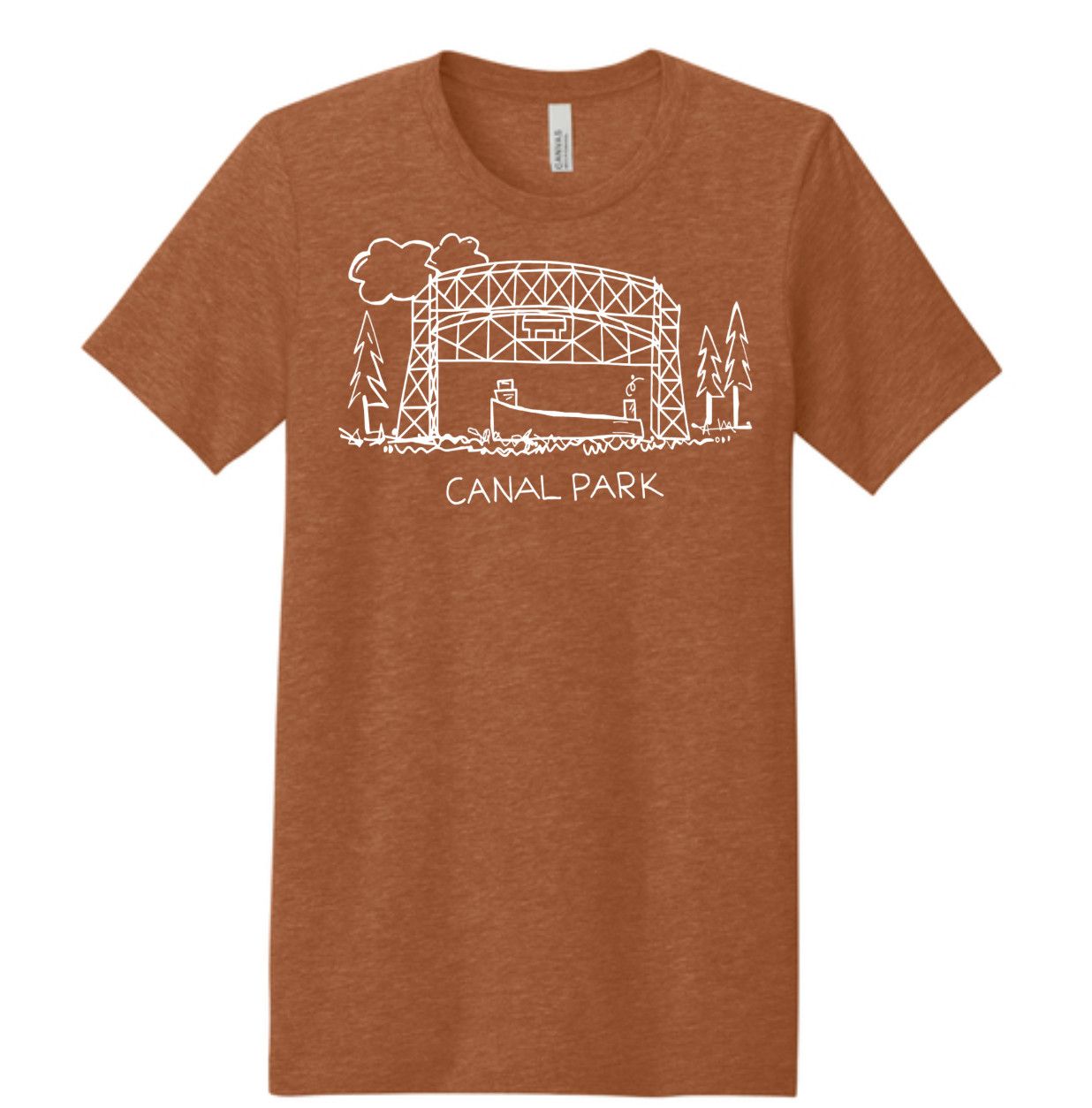Youth - Canal Park Aerial Lift Bridge Tee - Autumn