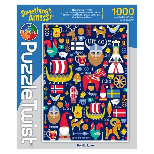 Nordic Love: 1,000 Piece Puzzle