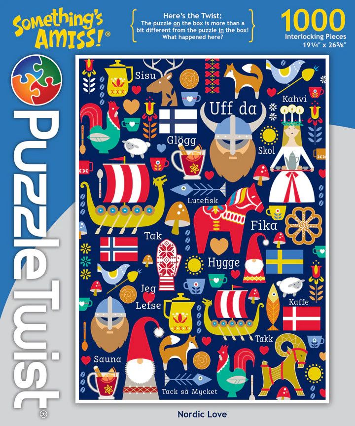 Nordic Love: 1,000 Piece Puzzle