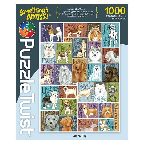 Alpha Dog: 1,000 Piece Puzzle