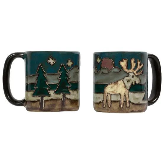 Mara Stoneware Elk Mug