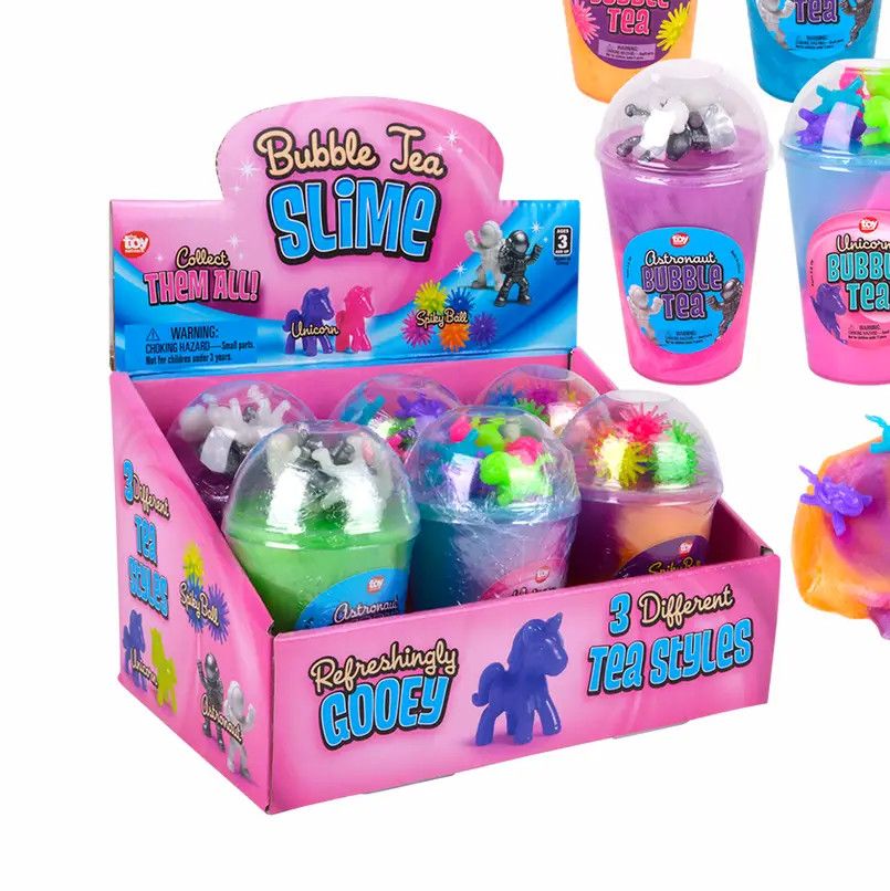 4.75in Bubble Tea Slime | Toy Network