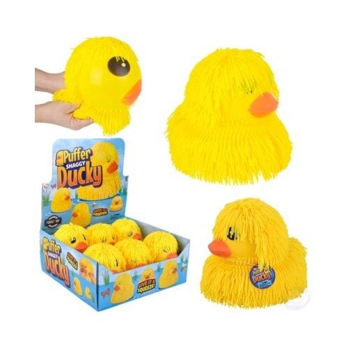 8" Shaggy Puffer Ducky