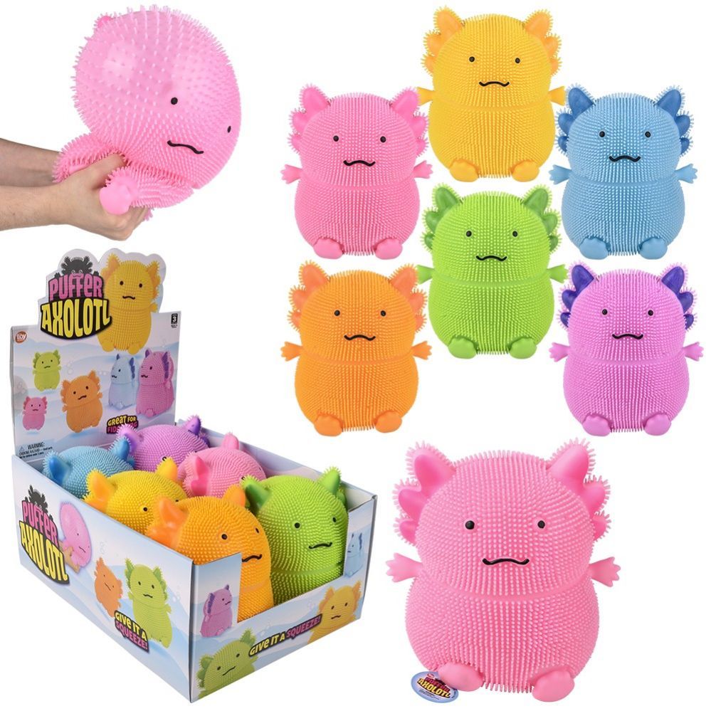 9in Axolotl Puffer | Toy Network