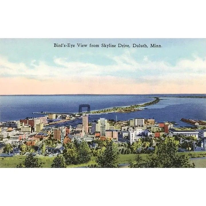 Magnet MN-157 Aerial View of Duluth