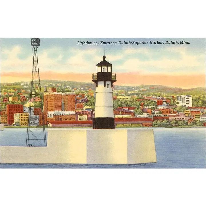 Magnet MN-156 Lighthouse, Duluth Harbor