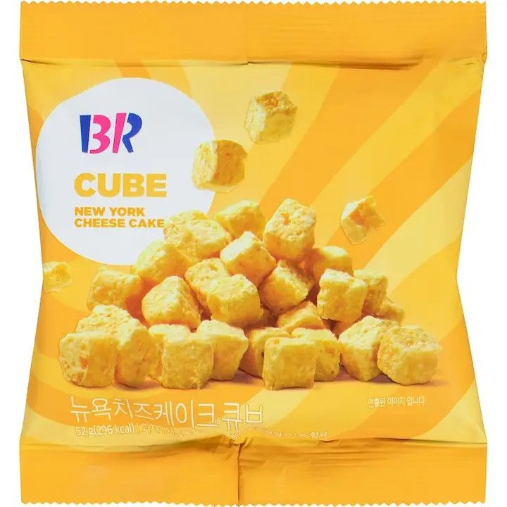 Baskin Robbins Korea Import NY Cheesecake Crunchy Cube 1.94oz