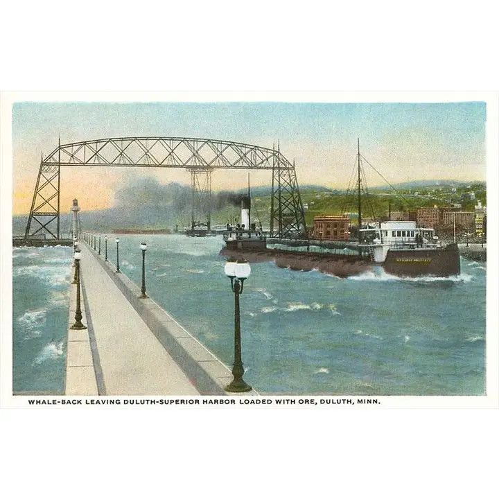 Magnet MN-176 Iron Ore Boat, Duluth