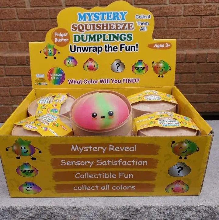 Viral Dumpling Squishy Mystery Box – Plain
