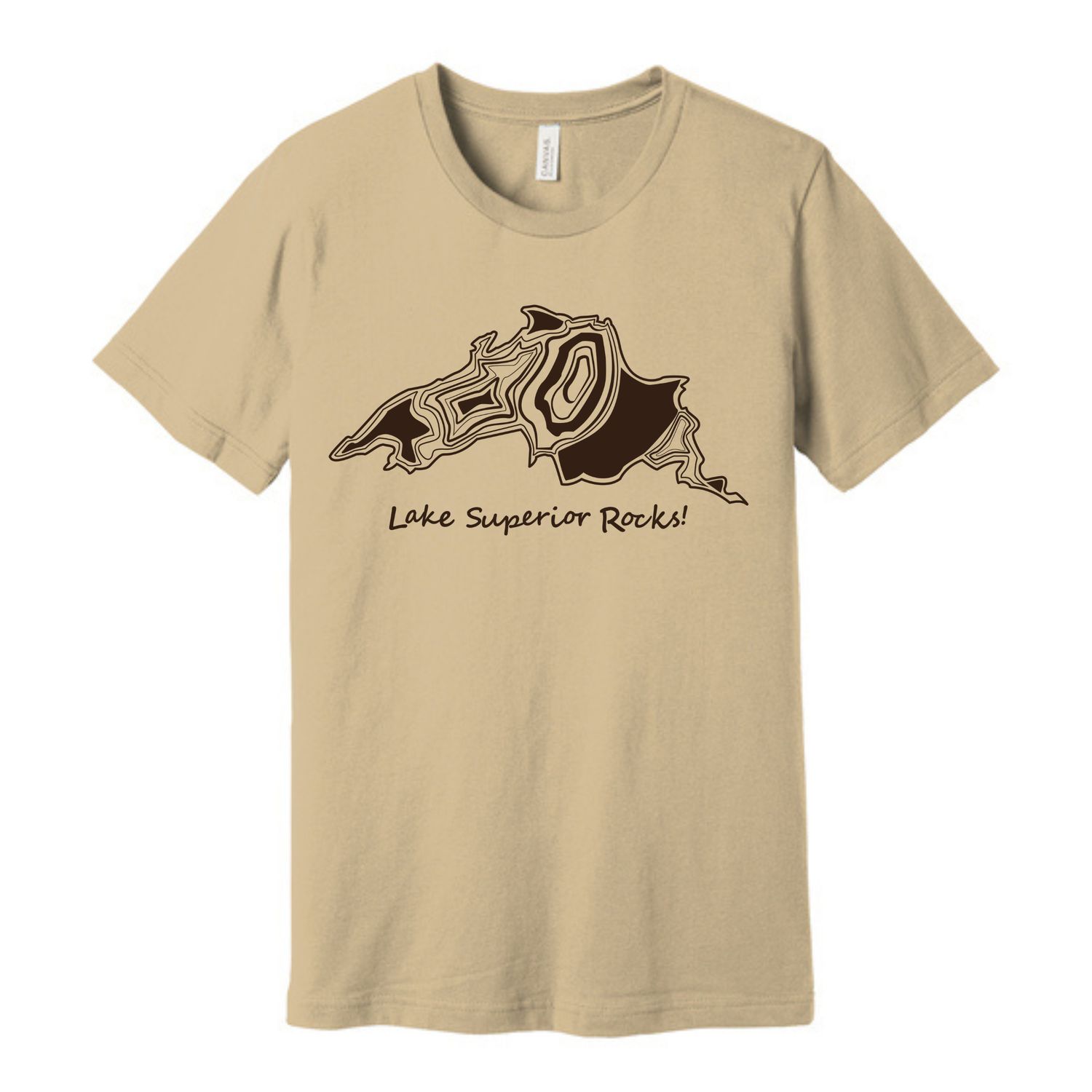 Lake Superior Rocks Tee