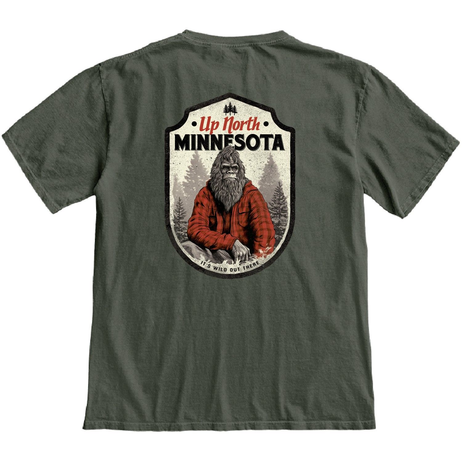 Widowmaker Sasquatch Forest Tee