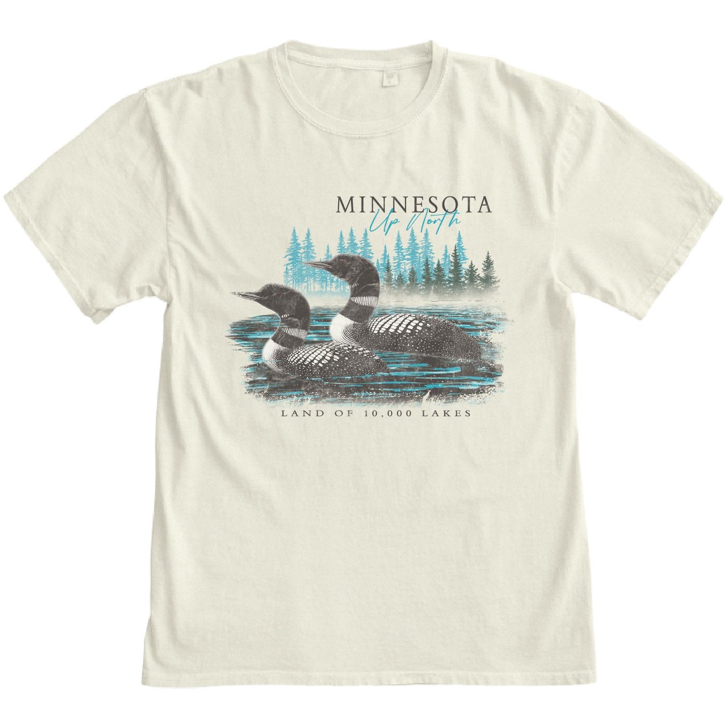 Loon &amp; Pines Ivory Tee