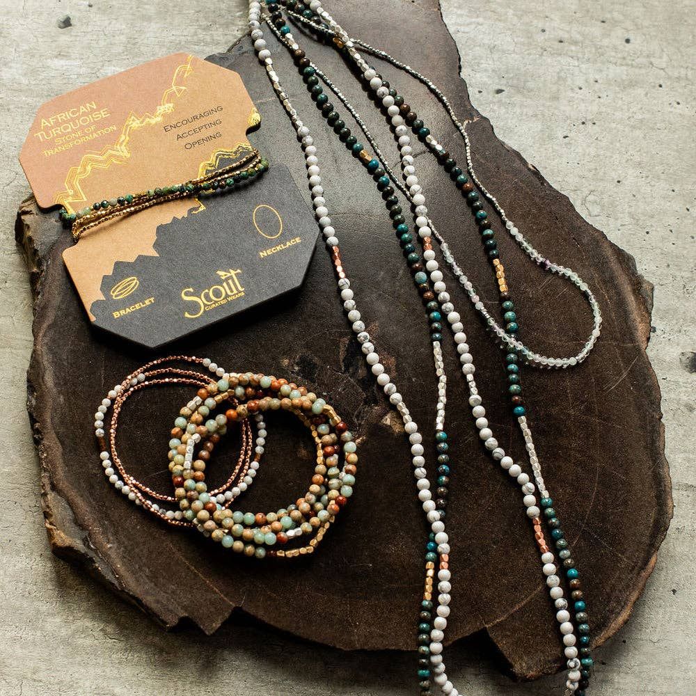Stone Wrap: African Turquoise - Stone of Transformation