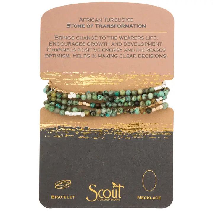 Stone Wrap: African Turquoise - Stone of Transformation