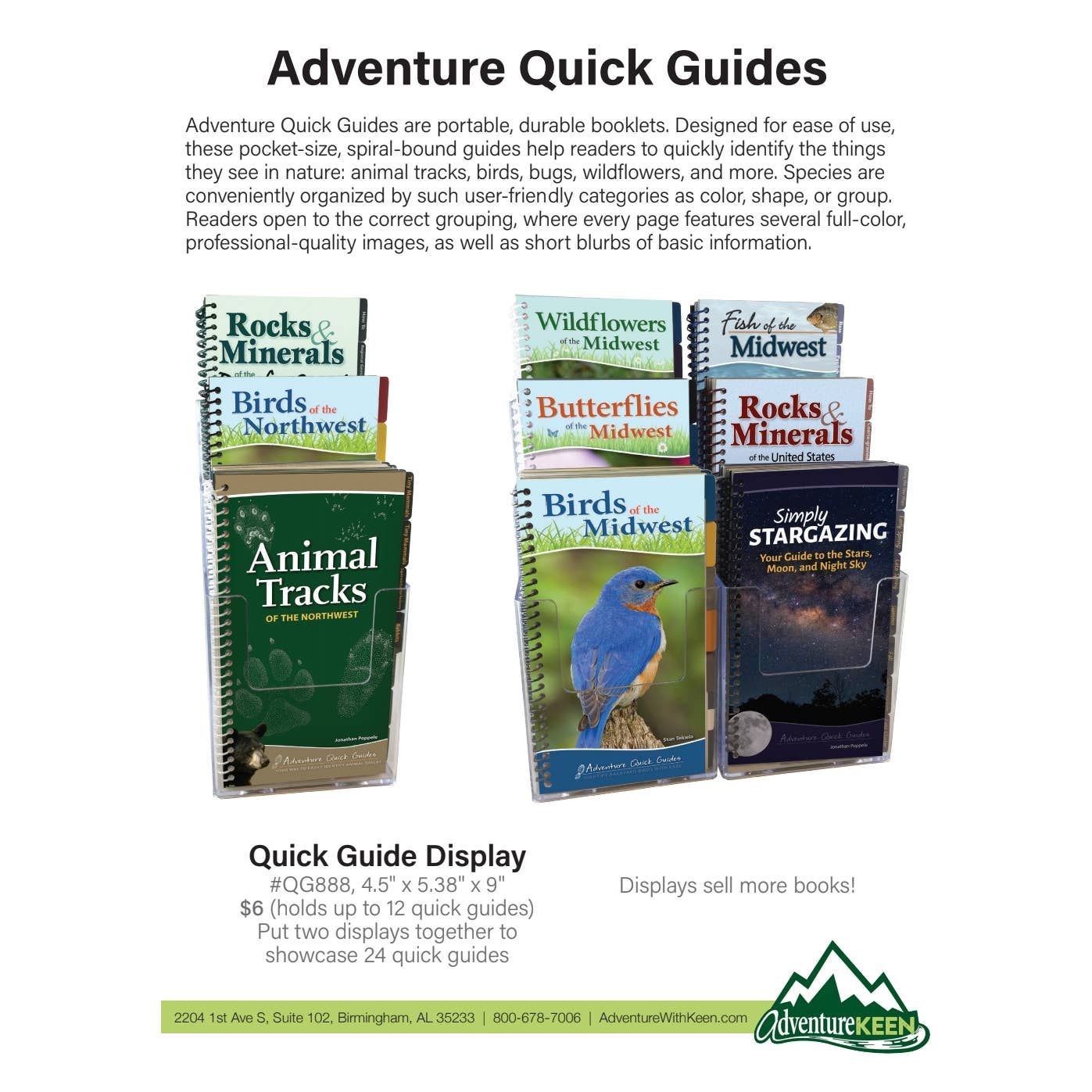 Animal Tracks of Midwest Quick Guide