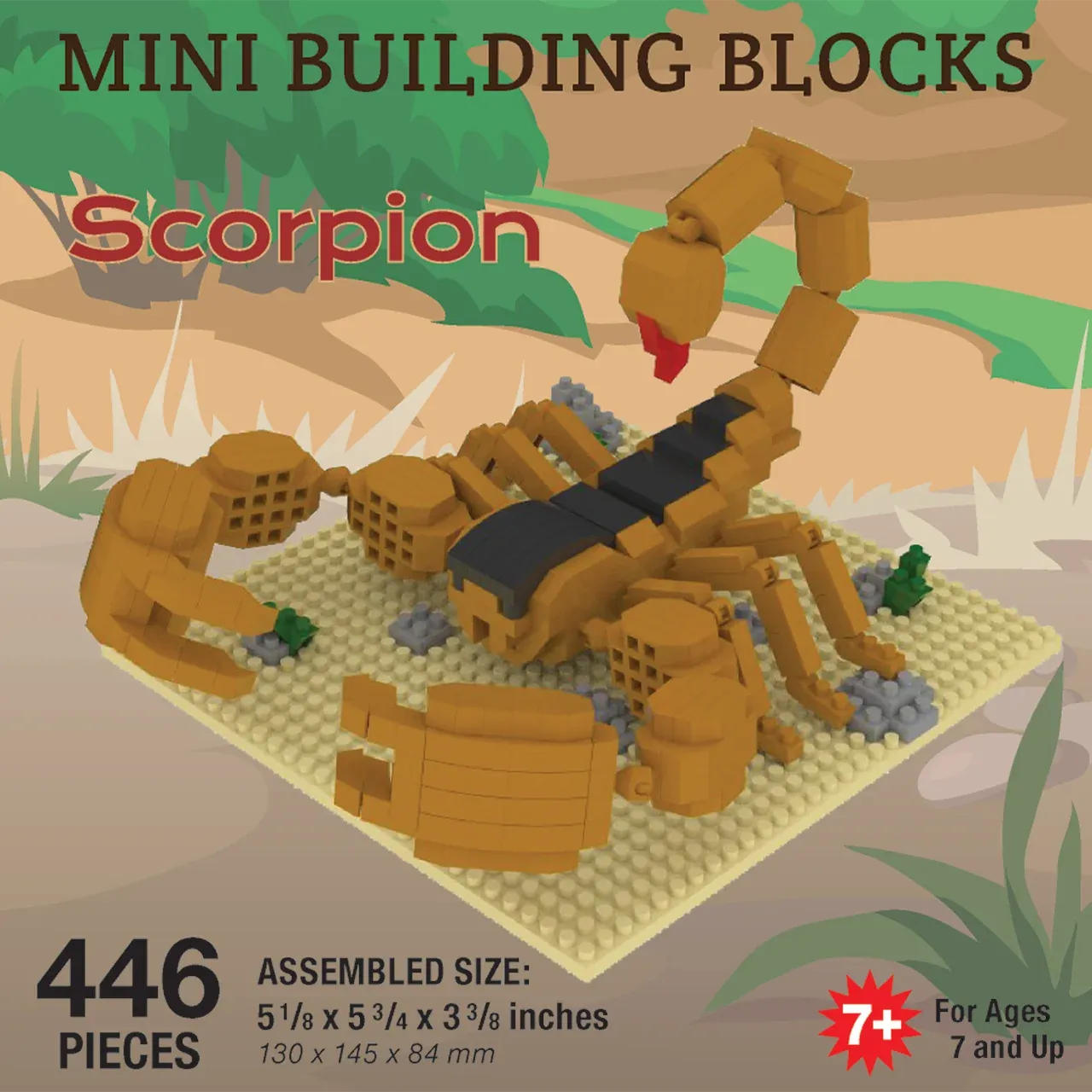 Mini Building Blocks Med Scorpion