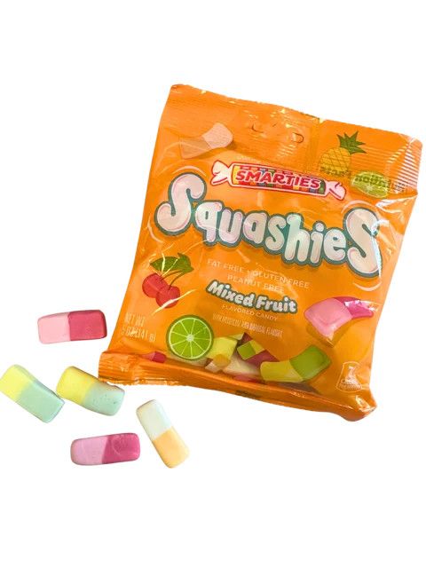 Smarties Squashies Mixed Fruit, 5 oz