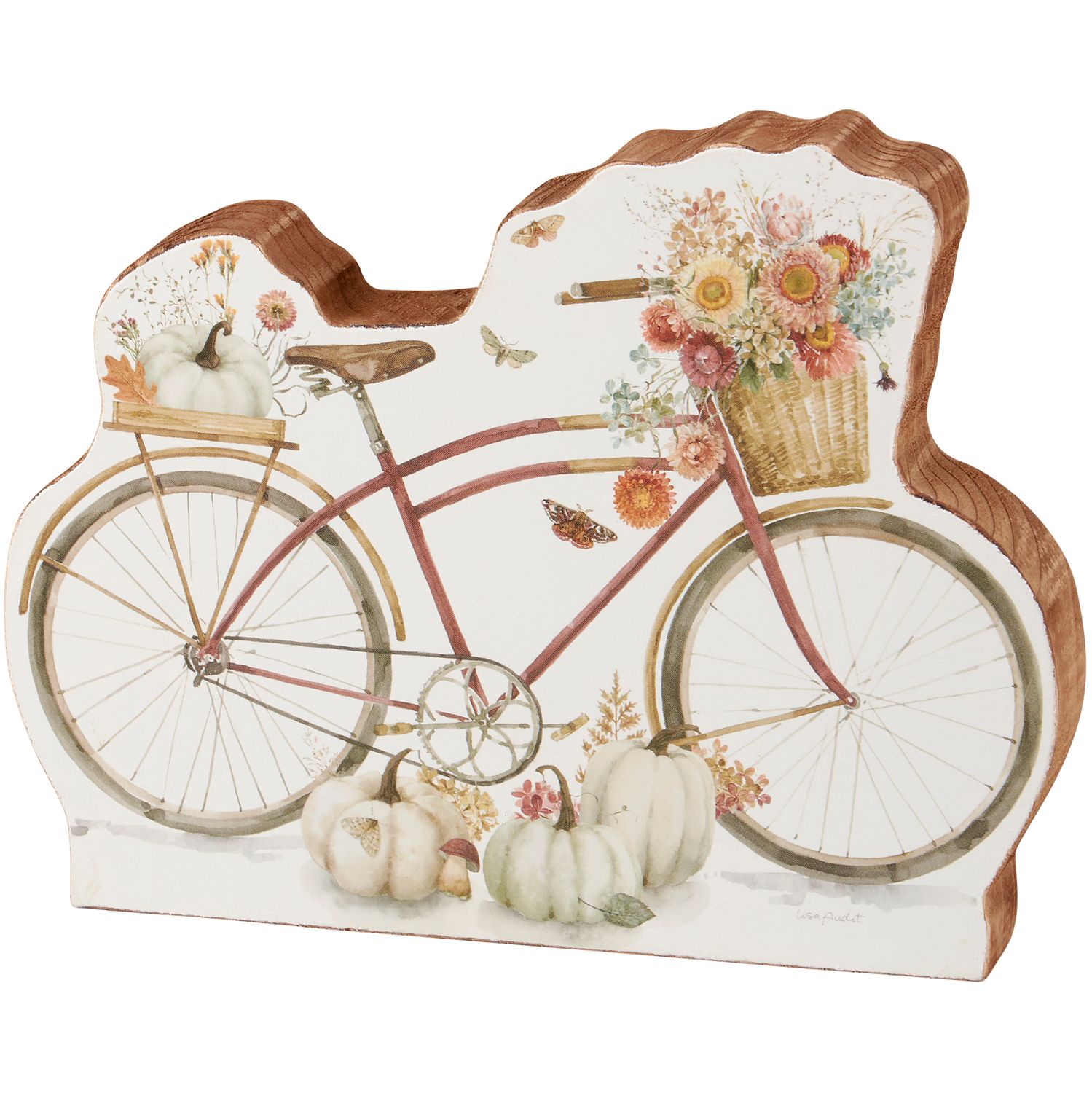 Fall Bike Chunky Sitter | Primitives by Kathy