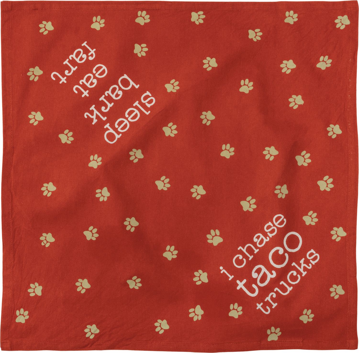 Sleep Bark/Chase Taco Small Pet Bandana | Primitives by Kathy