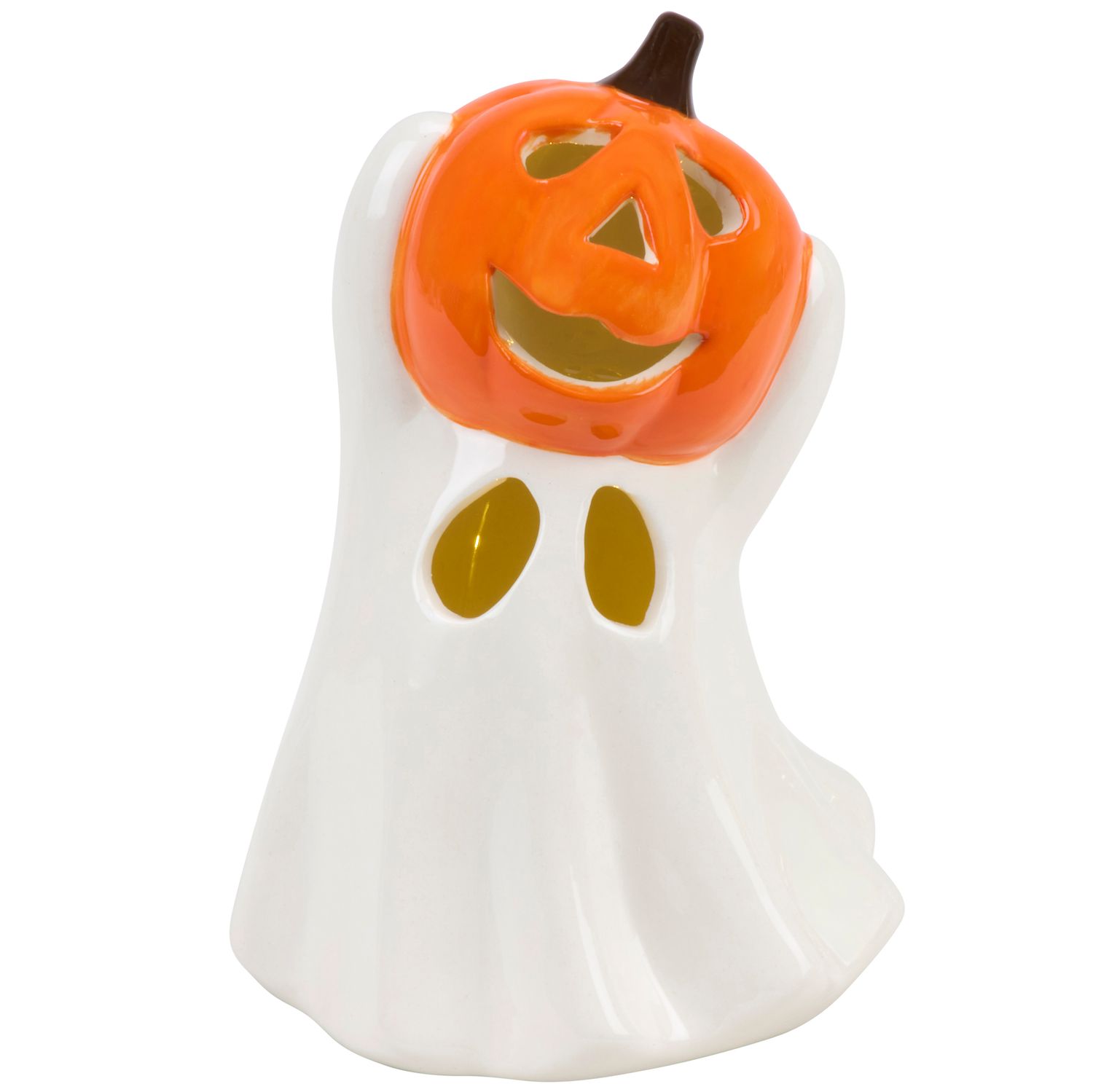 Lighted Ghost Jack Figurine | Primitives by Kathy