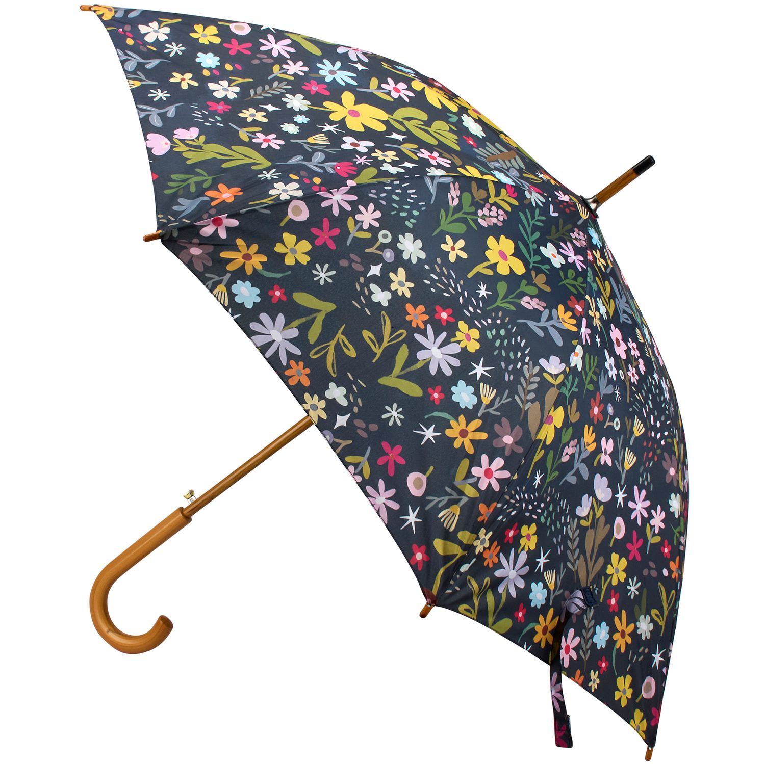 Dark Floral Umbrella | Primitives by Kathy