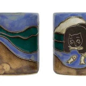 Mara Stoneware Grizzly Bear Mug