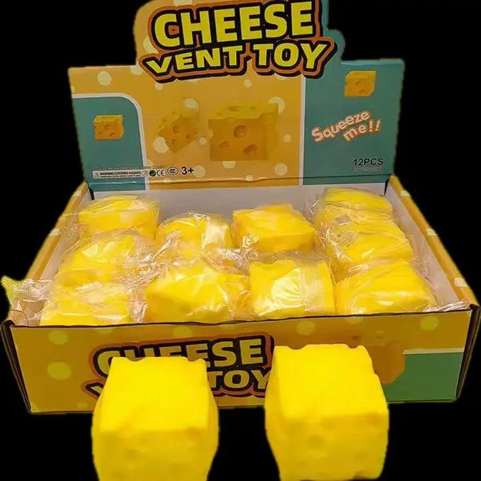 2.33" Squish and Stretch Cheese