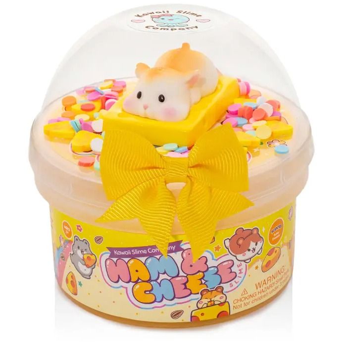 Ham &amp; Cheese Glossy Signature Dome™ Slime