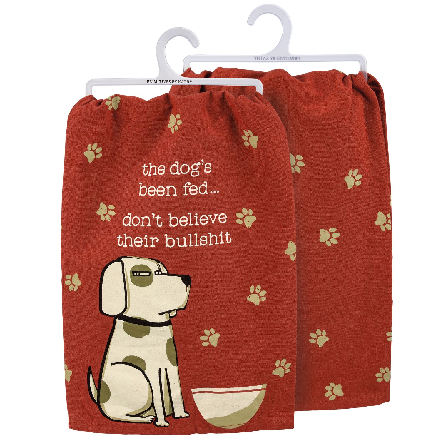 Dog Bullshit Towel | Primitives by Kathy