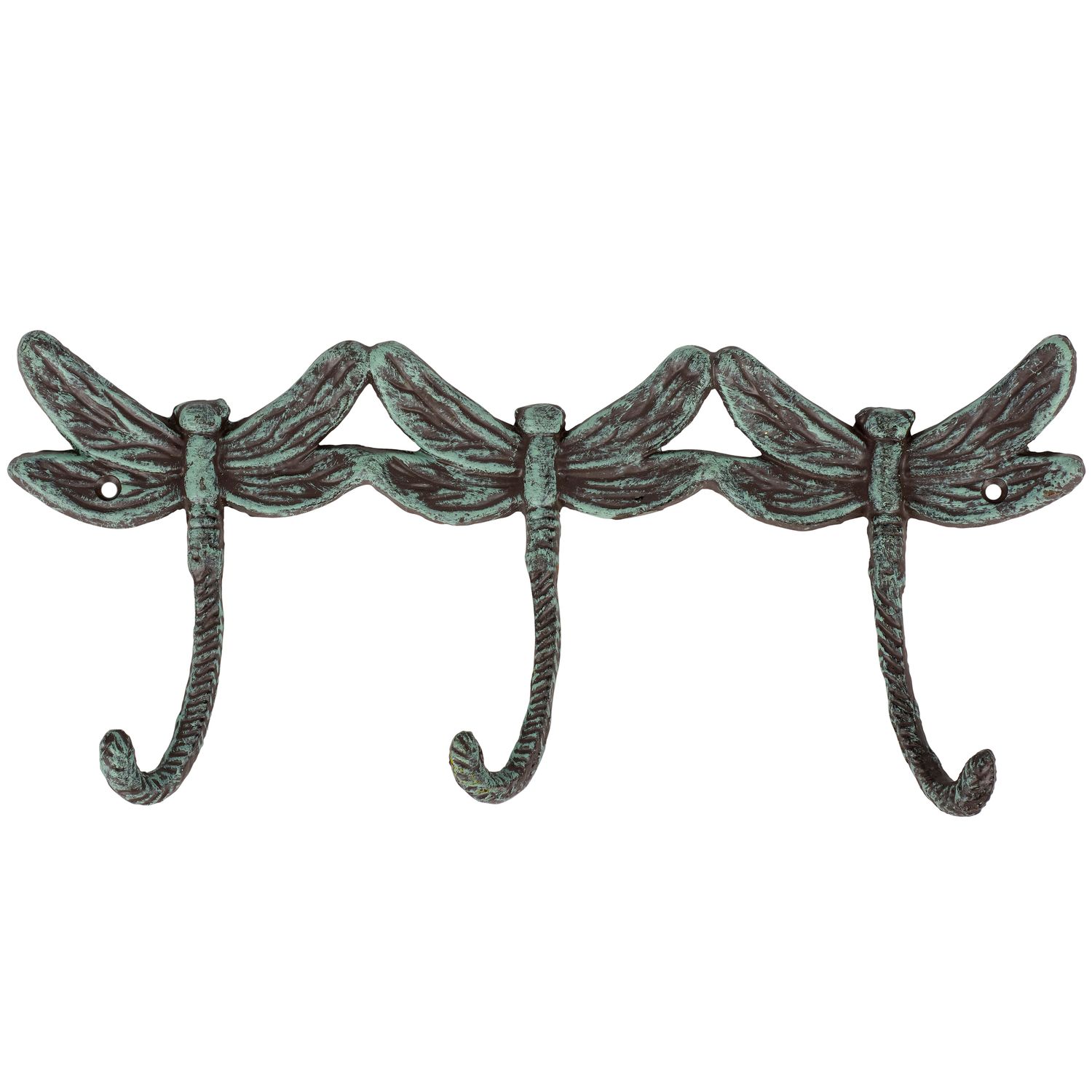 Triple Dragonfly Wall Hook | Primitives by Kathy