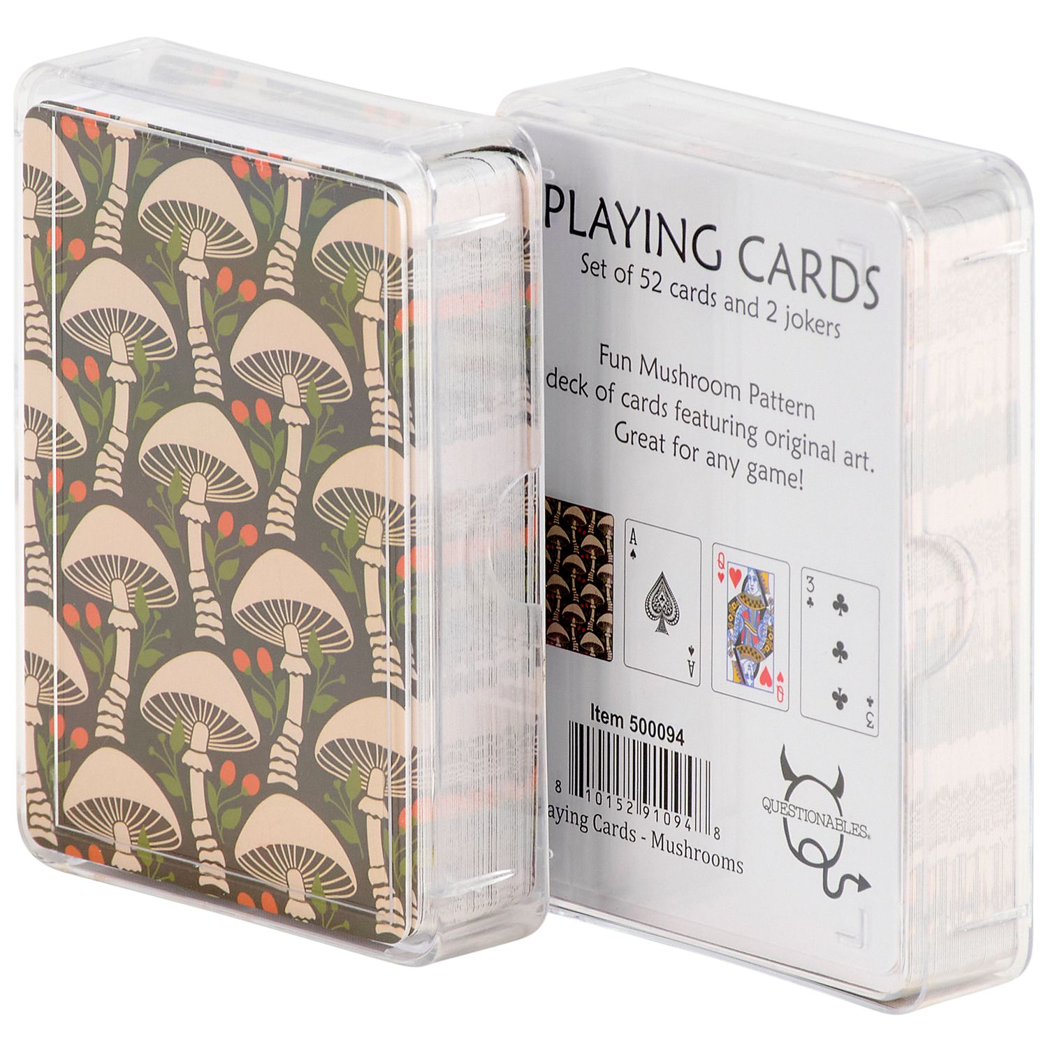 Mushroom Playing Cards | Primitives by Kathy