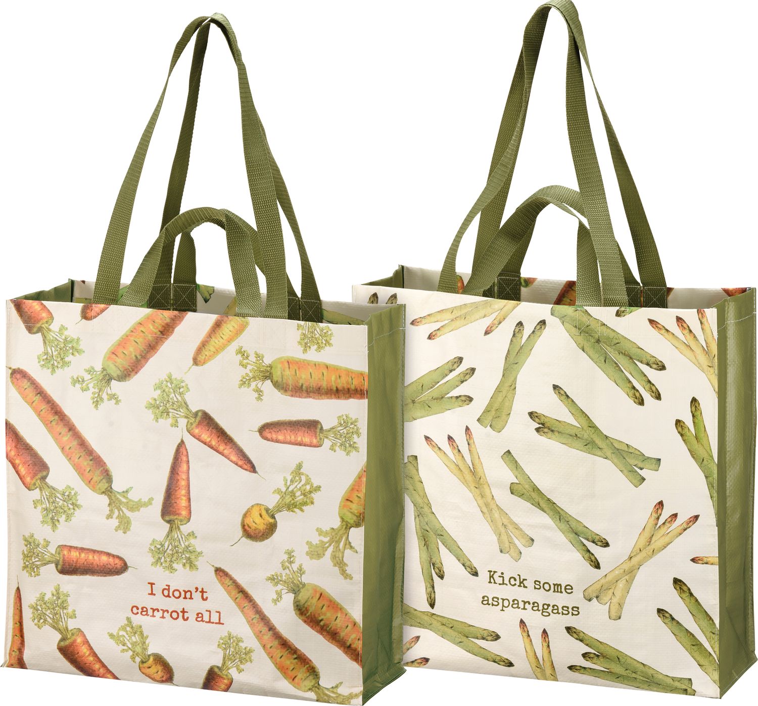 Carrot Asparagus Market Tote | Primitives by Kathy