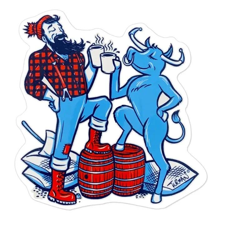 Cheers! Coffee Sticker