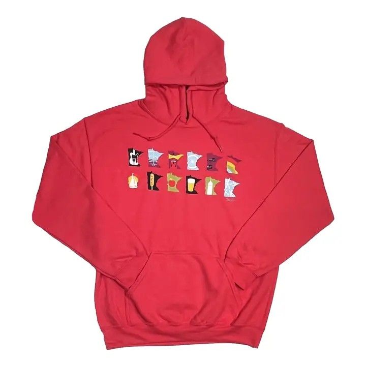 MN Months Paprika Hoodie , Size: S