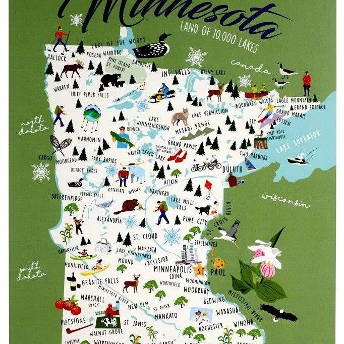 Minnesota Print
