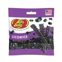 Jelly Belly Licorice Jelly Beans Peg Bag